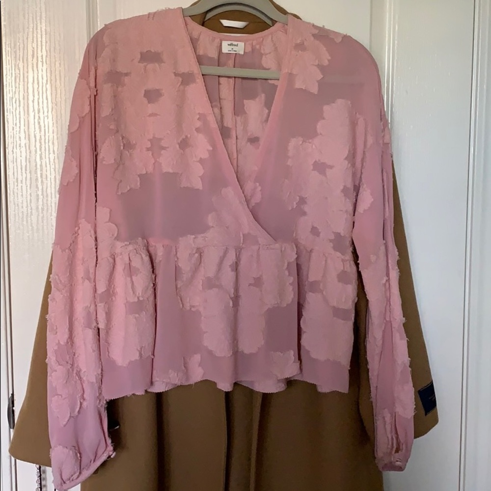 Wilfred peplum blouse